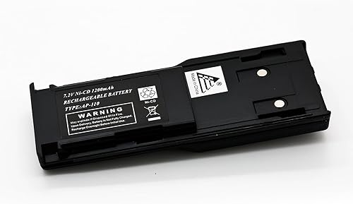 Miniatura 3 de ExpertPower Batería NiCd de 7.2V 1200mAh para Motorola HNN8148, HNN8148A, HNN8148B  Compatible con Radius P110  Paquete recargable confiable