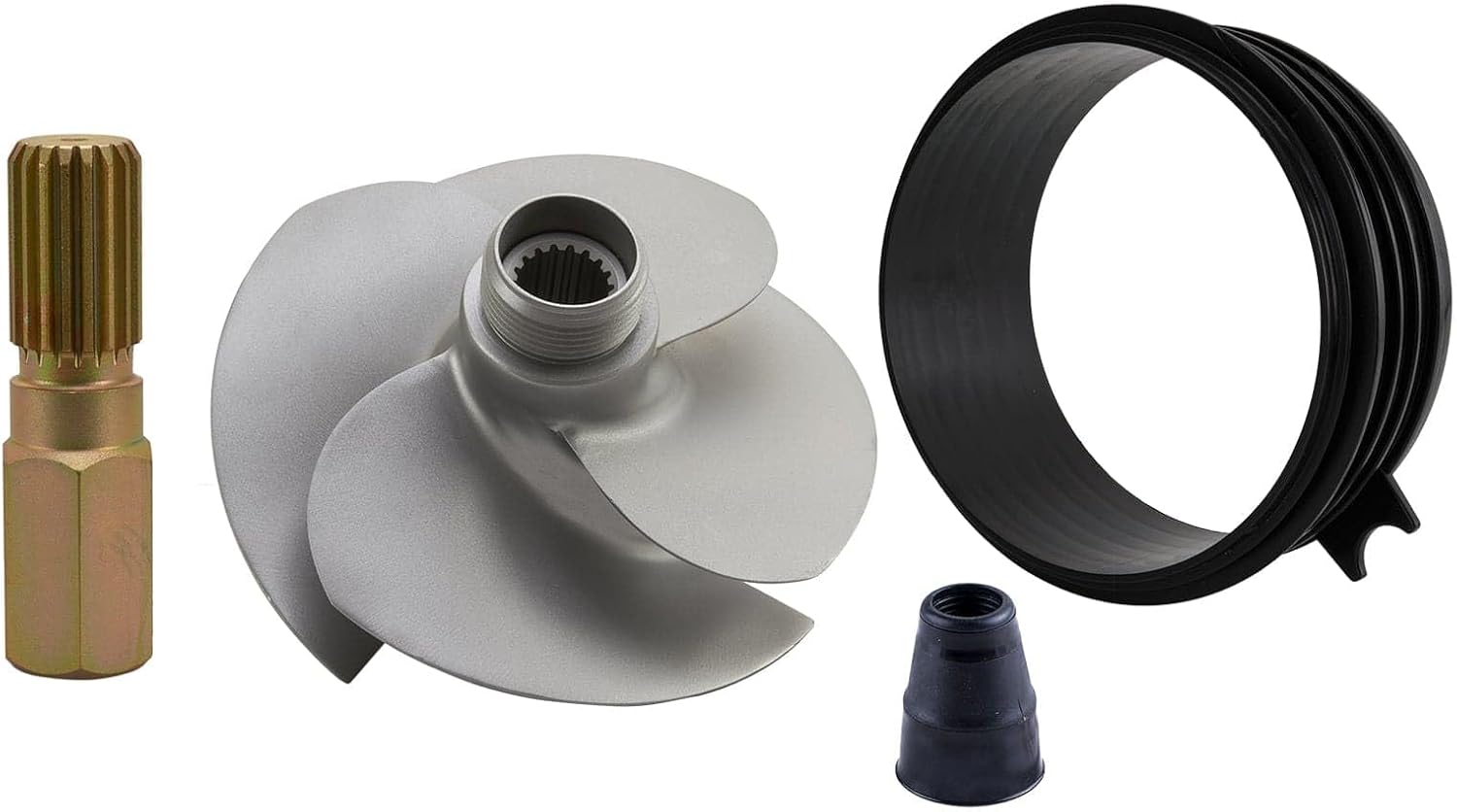 Impeller Kit Compatible with Sea-Doo Spark 60hp 2014-2022, Spark 2 UP 60hp (Wear Ring Kit)