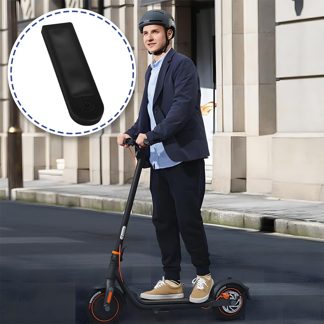 2 Piezas Cubierta de Lluvia para Tablero de Scooter, Cubierta de Pantalla de Tablero de Scooter, Accesorios Patinete para Xiaomi, para Xiaomi M365, 1S, Essential, Pro, Pro 2 Patinete