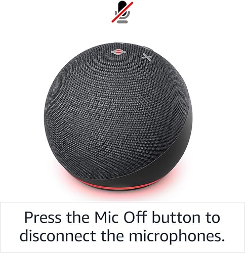 Miniatura 5 de Echo Dot 4 generación versión internacional  Altavoz inteligente con Alexa  Negro