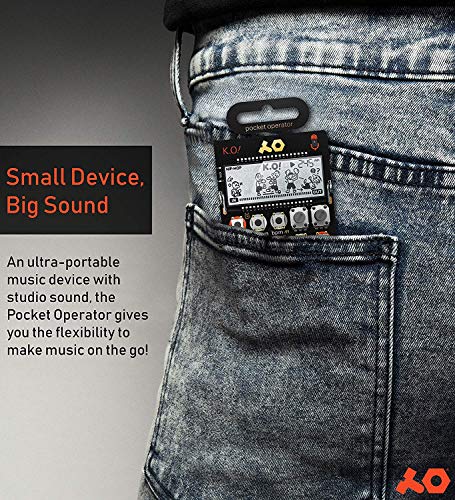Teenage Engineering PO-33 Pocket Operator KO Sampler/Sequencer Bundle with Samson SR350 Over-Ear Closed-Back Headphones, Blucoil 3-Pack of 7" Audio Aux Cables, and 4 AAA Batteries - Thumbnail 7