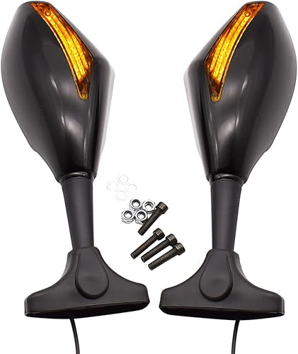 Miniatura 6 de Espejo retrovisor LED para motocicleta, retrovisor, retrovisor, retrovisor, retrovisor, retrovisor, espejos retrovisores para Yamaha YZFR15 XT660