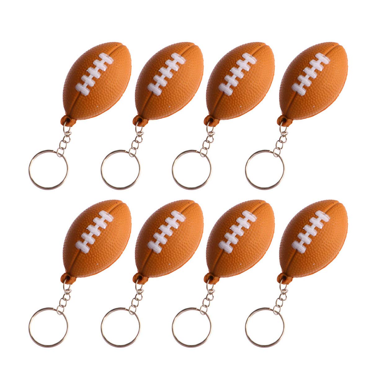 KITANDOVE 12pièces Porte-clés Rugby De Pendentifs Souvenirs Créatifs Pour Fans De Rugby Accessoire De Mode à Accrocher Pour Clés Et