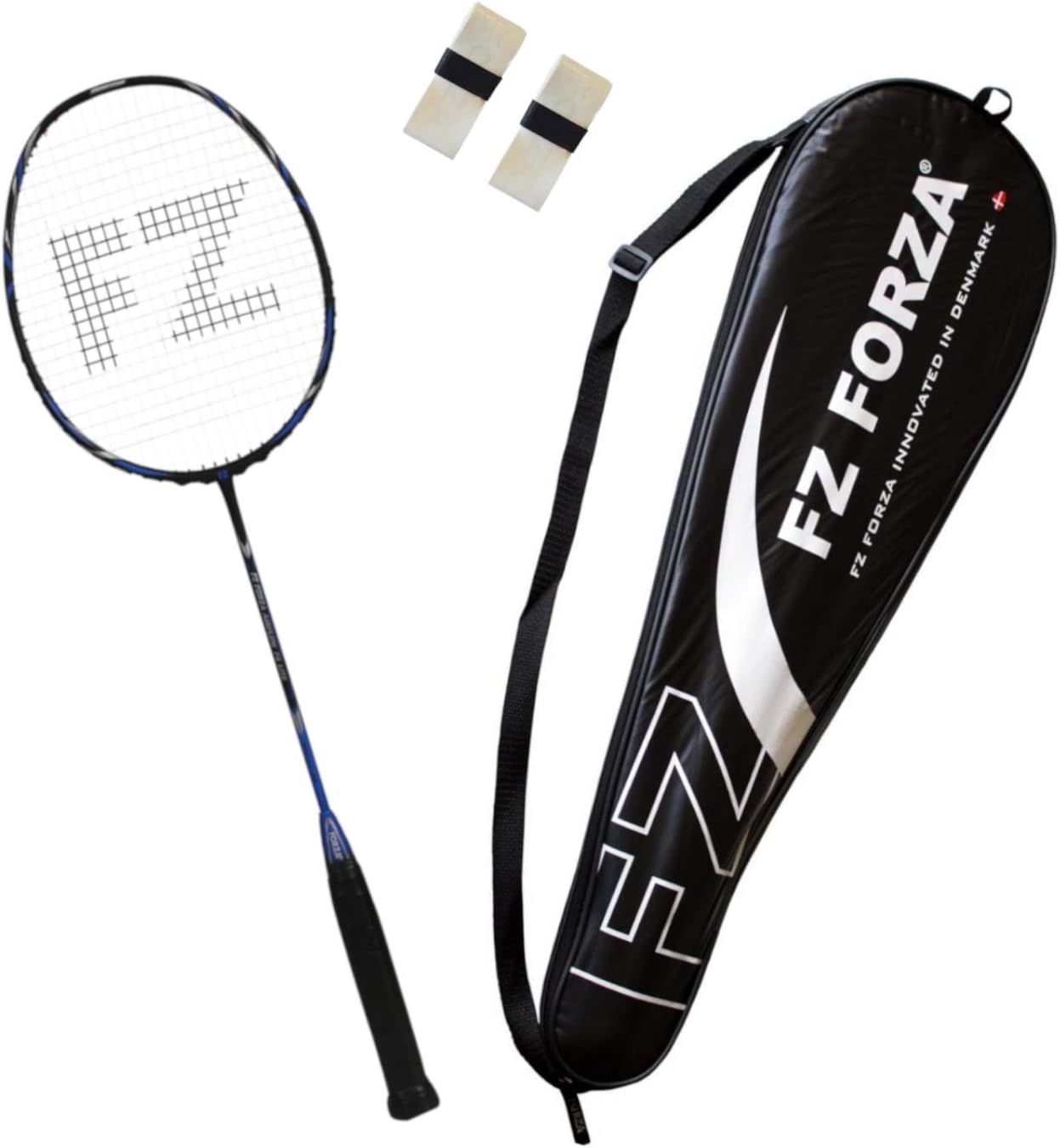 FZ Forza - Airflow 74 Lite Badminton Racket for Advanced Players - Racket Bag, Blue