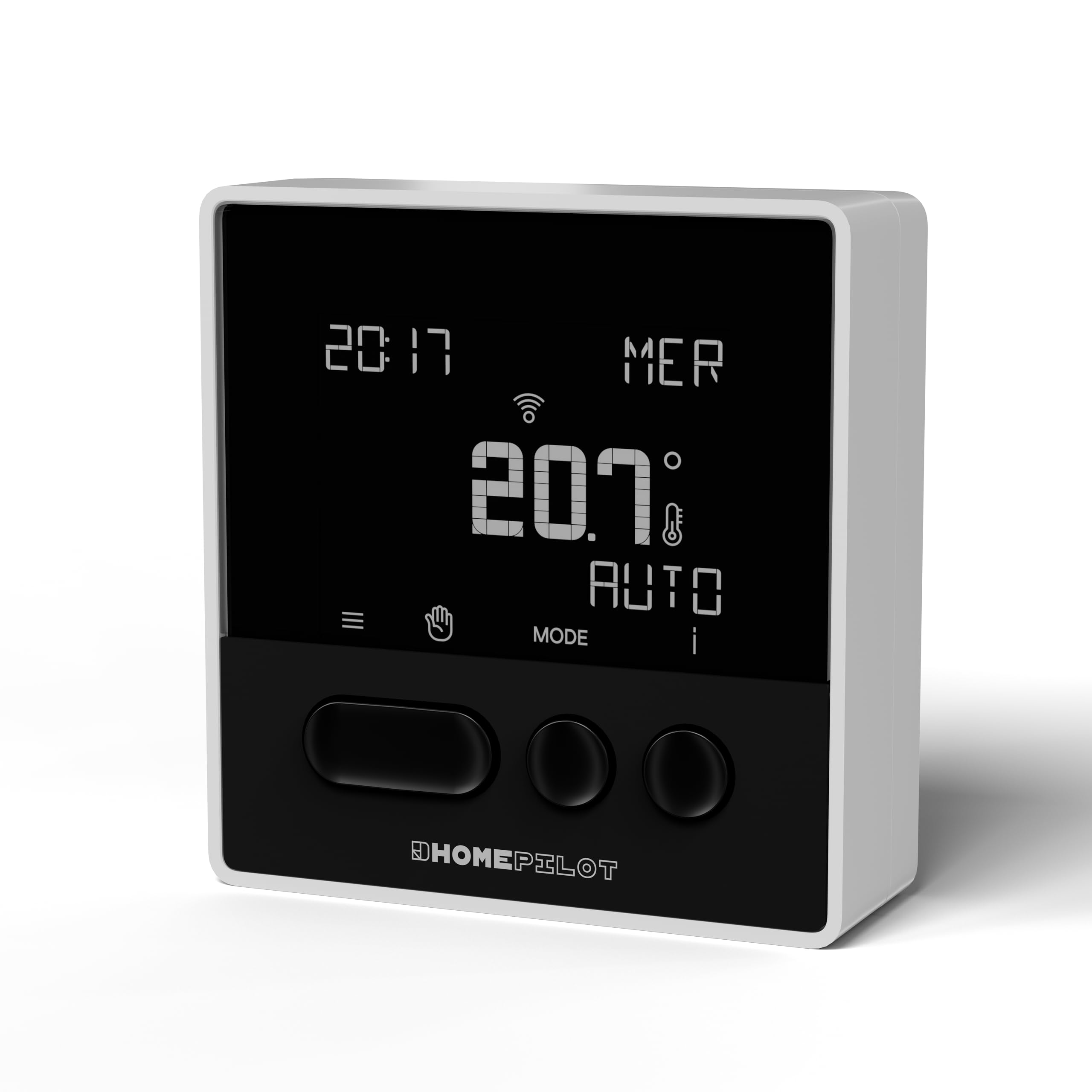 Home Pilot - Termostato Conectado Classic con Receptor para controlar la calefacción. Programación | Ahorro de energía | Control por Voz - 8130001
