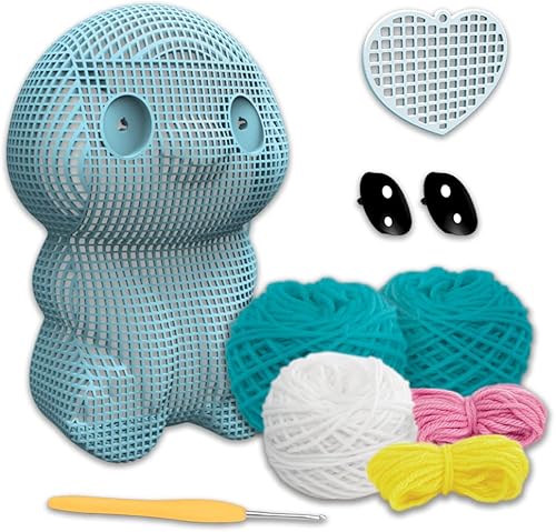 Vista 8 de PlayMonster Yarnimals Koala - Loop Your Own Koala - Kit de manualidades - Haz tu propio juguete animal - A partir de 8 años