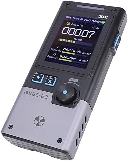 Hilitand Nuclear Radiation Detector, 3 in 1 EMF Meter for Gamma X Beta Electric Magnetic Field Detection