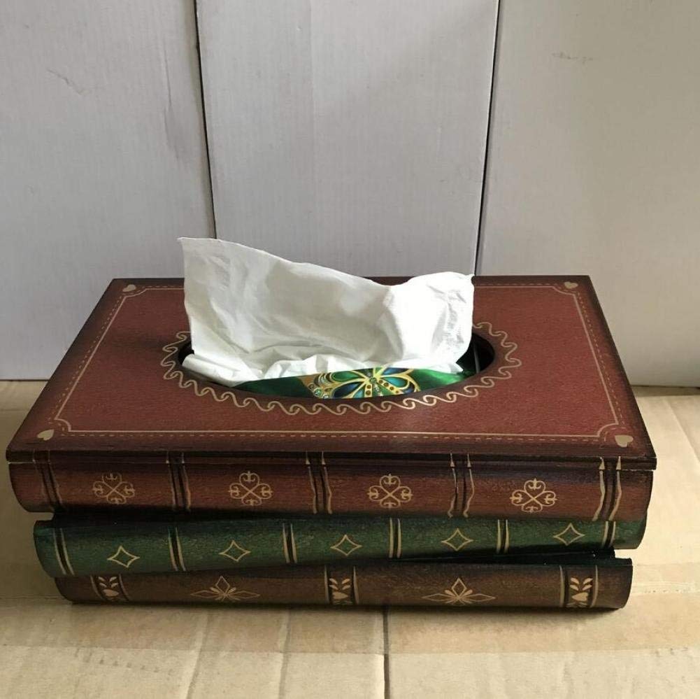 Boîte de mouchoirs de bureau rétro pour cacher les emballages jetables sur votre table basse