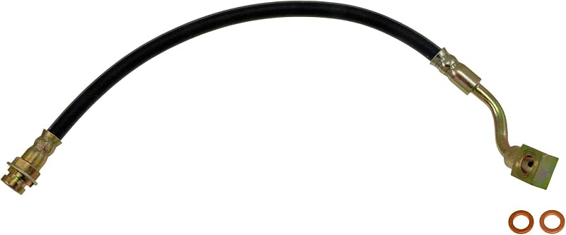 Mangueira de freio hidráulico traseira esquerda Dorman H381273 para Chevrolet e GMC – 1 unidade