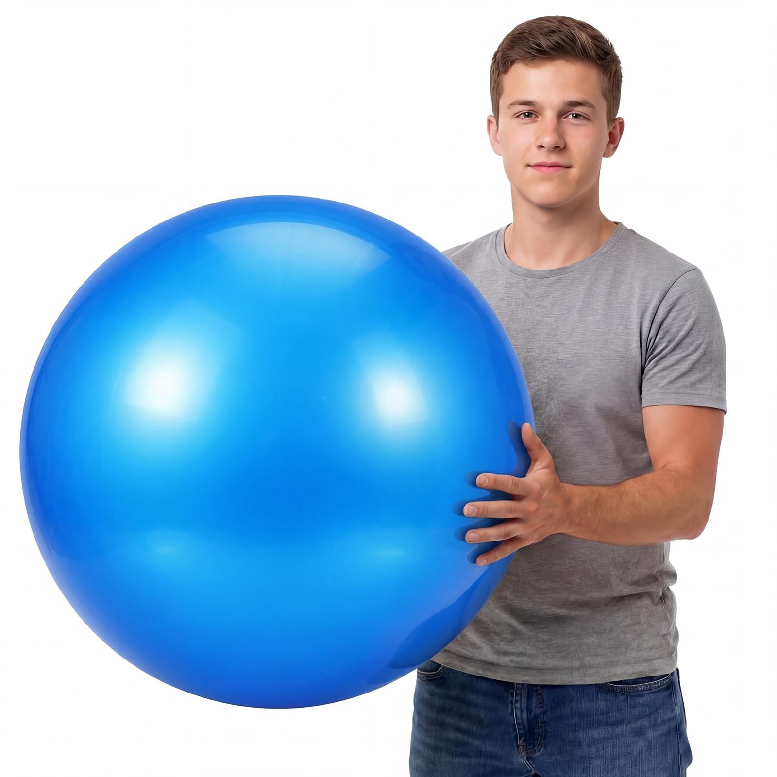 Lewtemi 16 Inch Jumbo Inflatable Playground Ball