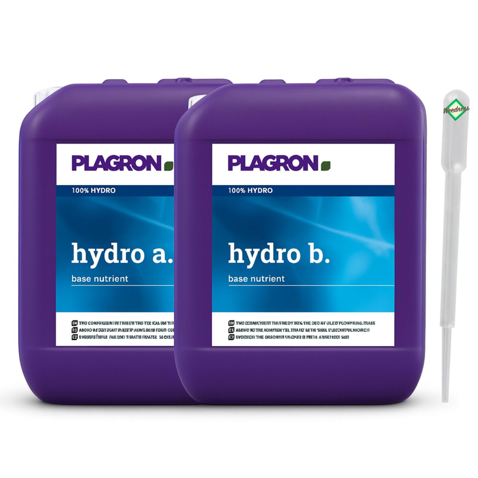 Weedness Plagron Hydro A+B 5 litrów – nawóz do hydrokultury, do uprawy roślin wewnątrz