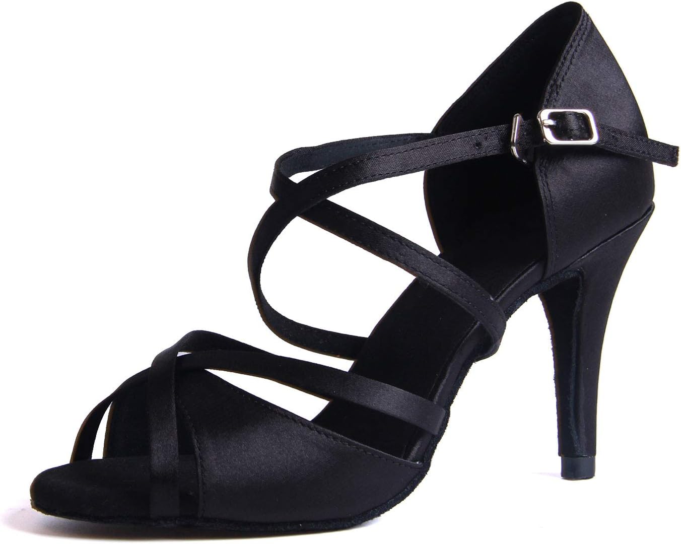 Women's Ballroom Latin Dance Shoes Salsa Tango Bachata Dancing Shoes Wedding Social Party Indoor Dance Shoes