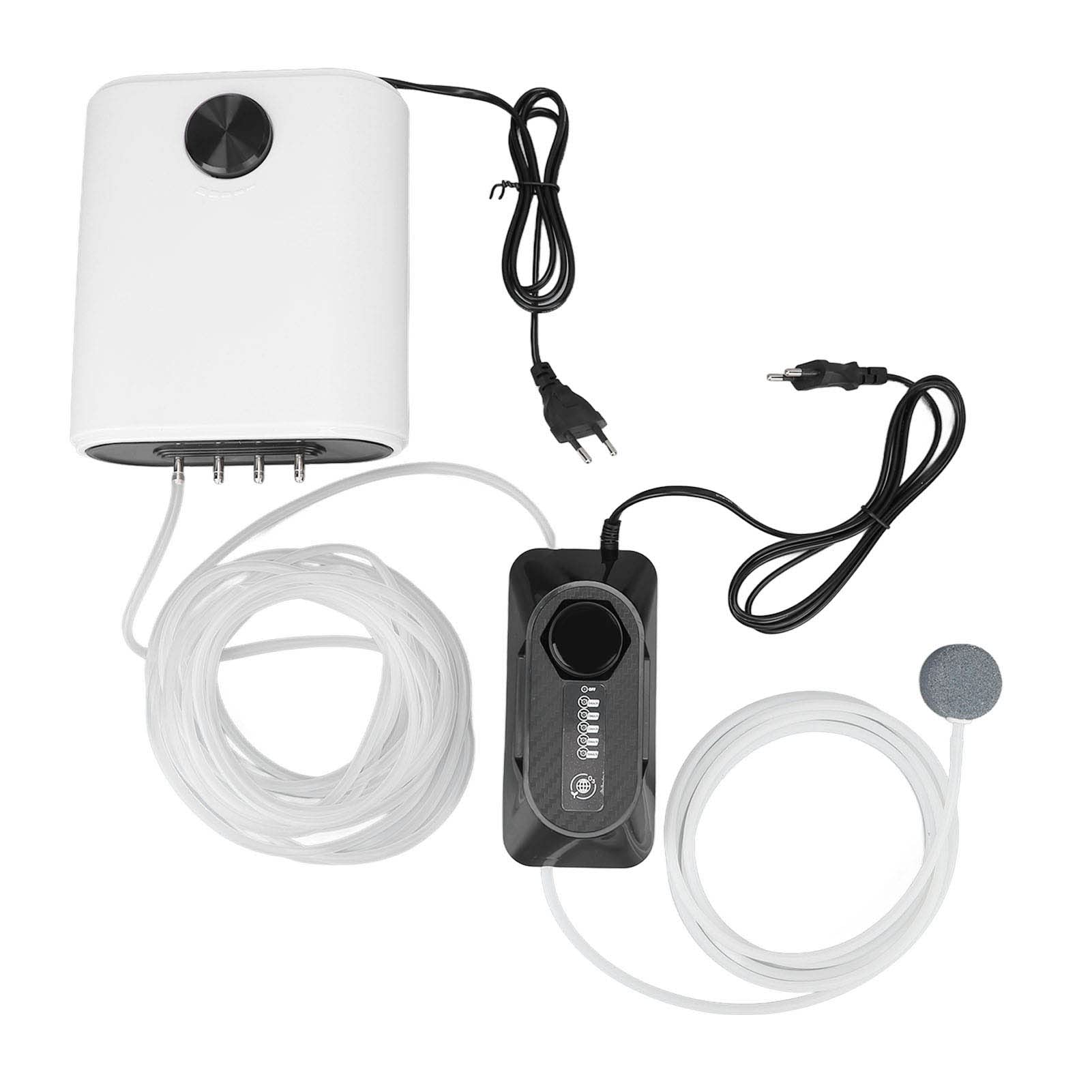 Generador de Ozono para Tanque de Peces, Bomba de Aire para Acuario, Máquina de Ozono para Acuario con Accesorio para Bomba de Aire, Purificación de Agua Limpia, Eliminación de Algas