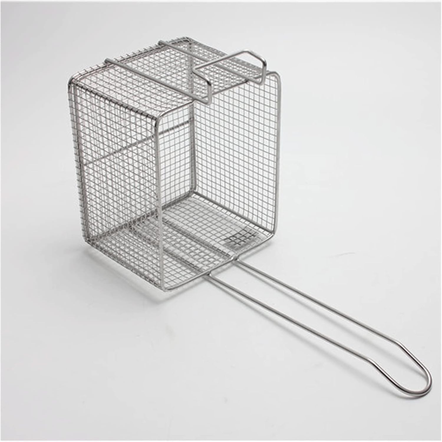 Cestini for Frittura, Cestini for Frittura, Manico Verticale In Acciaio Inossidabile Piccole Patatine Fritte Griglia Cestello for Frittura Filtro Colino Telaio for Frittura Ristorante Cucina Hotel