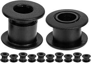 Healeved Bujes de Varilla para Futbolín 12 Mm, 6 Pares de Rodamientos 1/2 Macho y Hembra, Piezas de Repuesto para Mesa de Futbolín, Accesorios para Juegos y Sala de Juegos