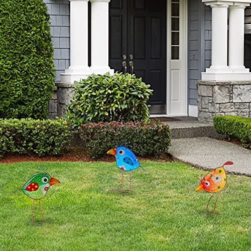 Johns-Studio-Garden-Decor-for-Outside-Outdoor-Statue-Decorations-Metal-Bird-Glass-Yard-Art-Decor-Lawn-Ornaments-for-Patio-Yard-Porch-Housewarming-Gift-3-PCS Johns Studio Garden Decor for Outside Outdoor Statue Decorations Metal Bird Glass Yard Art Decor Lawn Ornaments for Patio Yard Porch Housewarming Gift 3 PCS