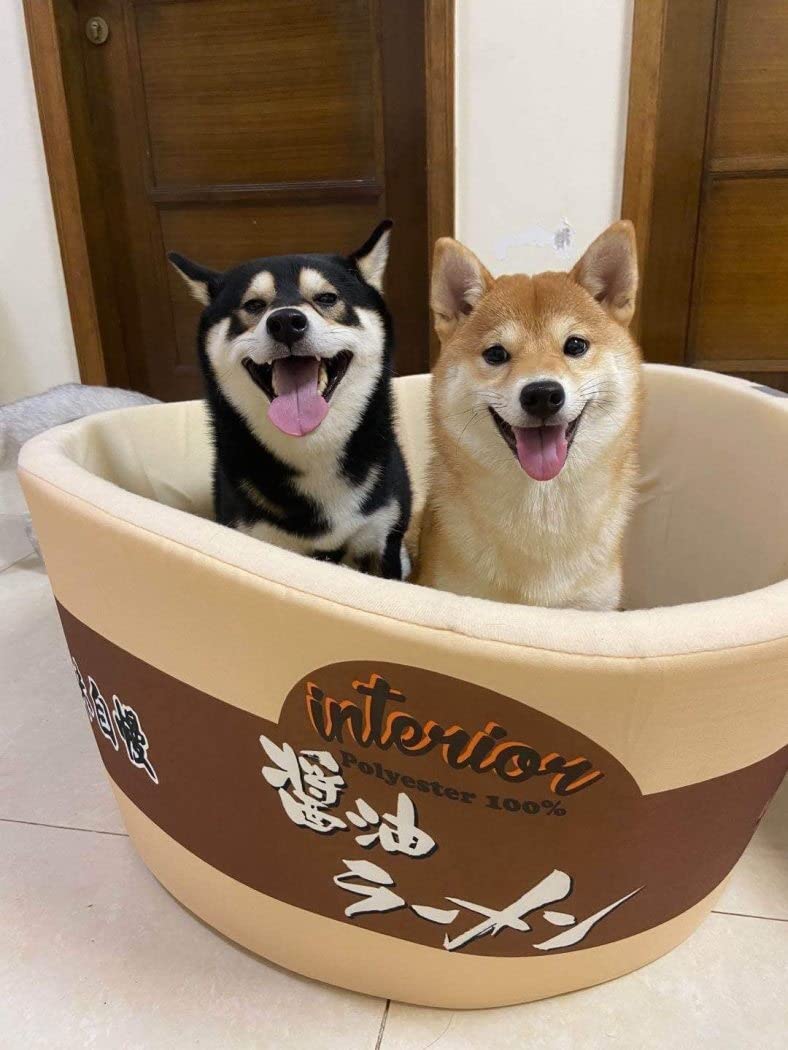 Nudeln Haustierbet Cup Nudeln Zwinger Instant Nudelkatze Nest Nudeln Zwinger Instant Ramen Bowl Hunde Bett.
