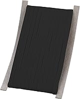Vista 33 de Bandas elásticas negras para pelucas, carrete de punto de 1 pulgada y 12 yardas de alta elasticidad para costura, banda para cinturas, pantalones