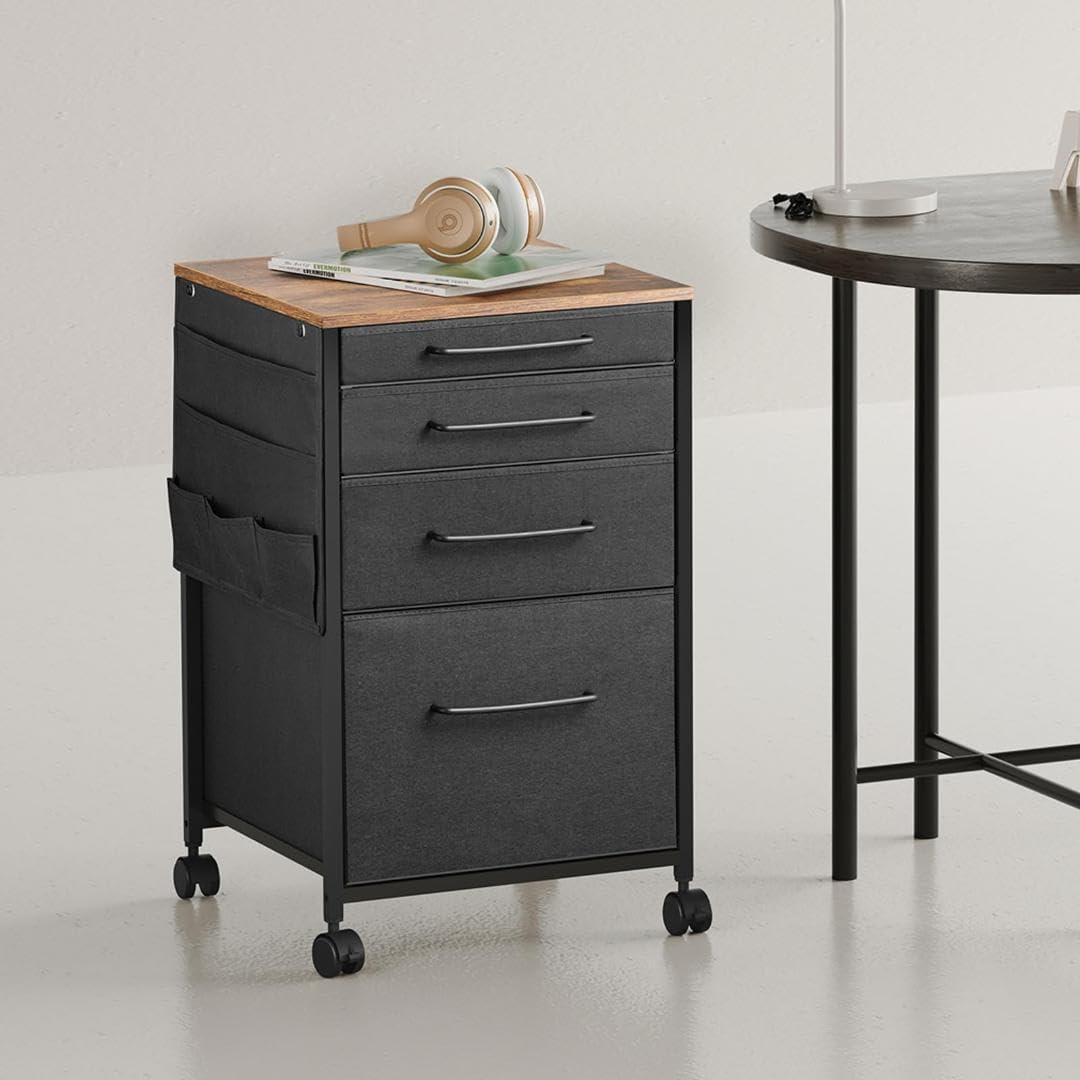 ★デスクワゴン キャビネット サイドチェスト オフィス 4段 A4 デスクワゴン キャビネット サイドチェスト オフィス 4段 A4 デスク