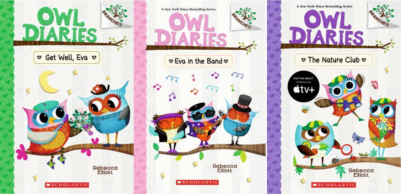 Owl Diaries Book Set (Books 1–22) – Complete Owl Diaries Series Collection by Rebecca Elliott