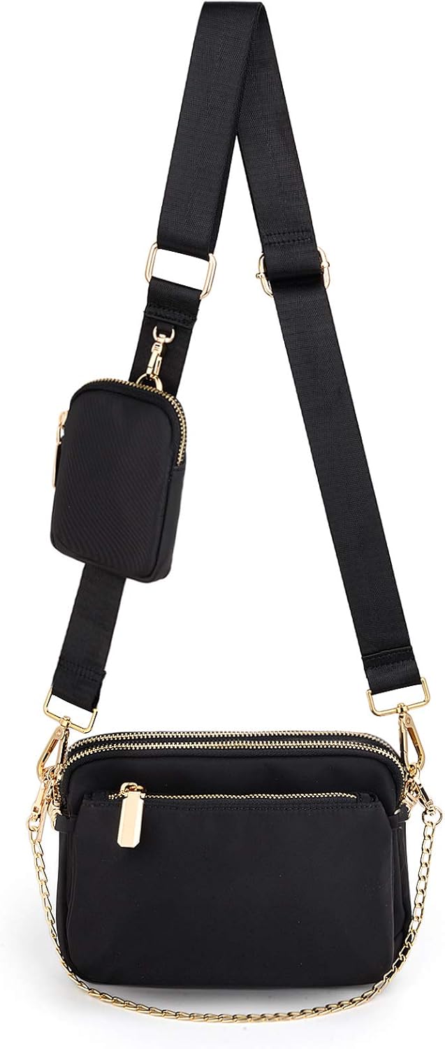 UTO Small Crossbody Bags for Women 3 in 1 Trendy Belt Purse Fashion Designer Mini Cute Sling Fanny Chest Pack - Image 8