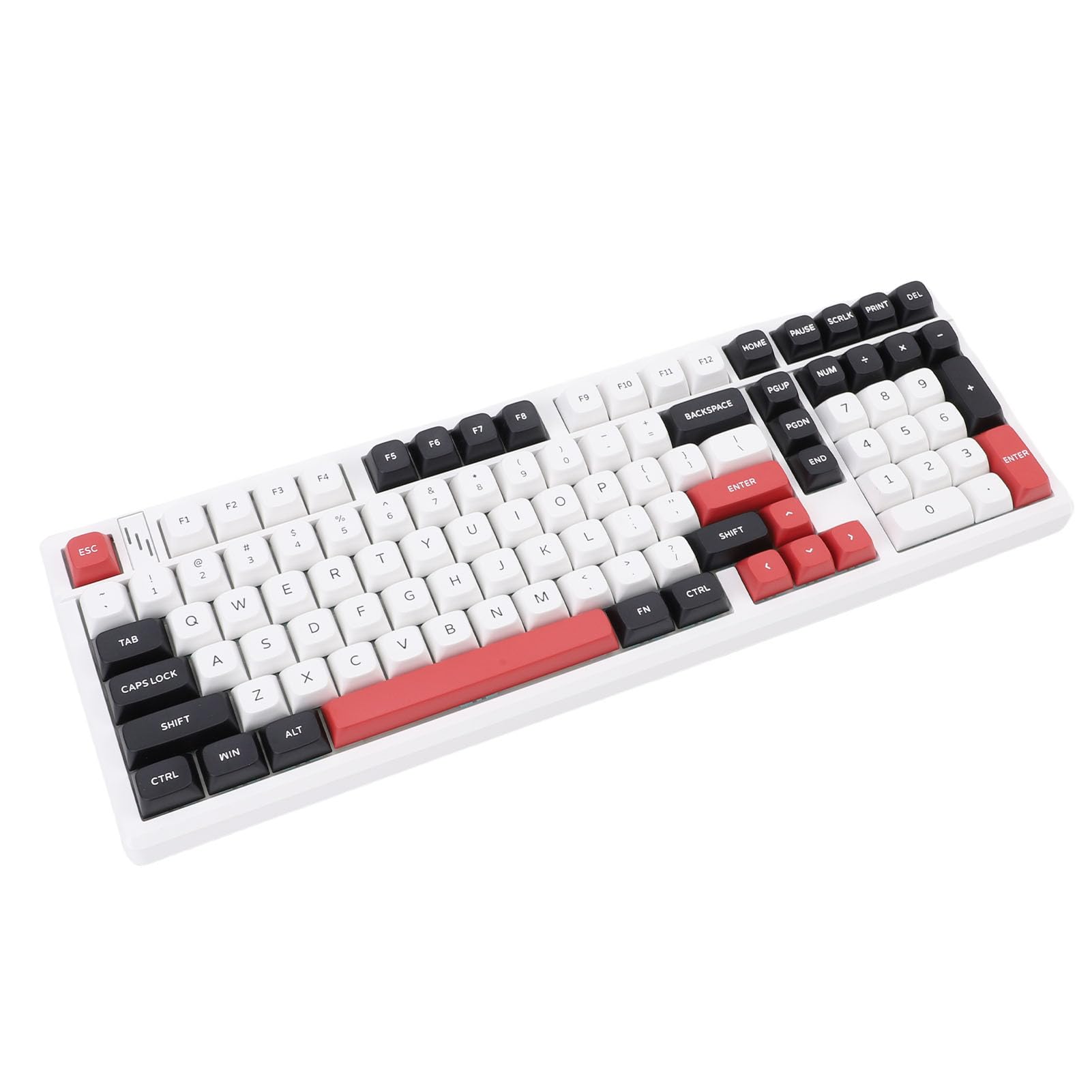 Annadue Bezprzewodowa Klawiatura Mechaniczna, Tri Mode BT 5.0, 2.4GHz, Przewodowa, Klawiatura z możliwością Wymiany i Wstępnie Lubed Linear Switches, Podświetlany RGB do Tabletu PC