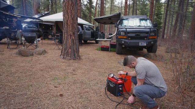 GASLAND G3MAX Calentador de Agua y Bomba de Ducha Portátil a Propano para Camping y RV miniatura 7