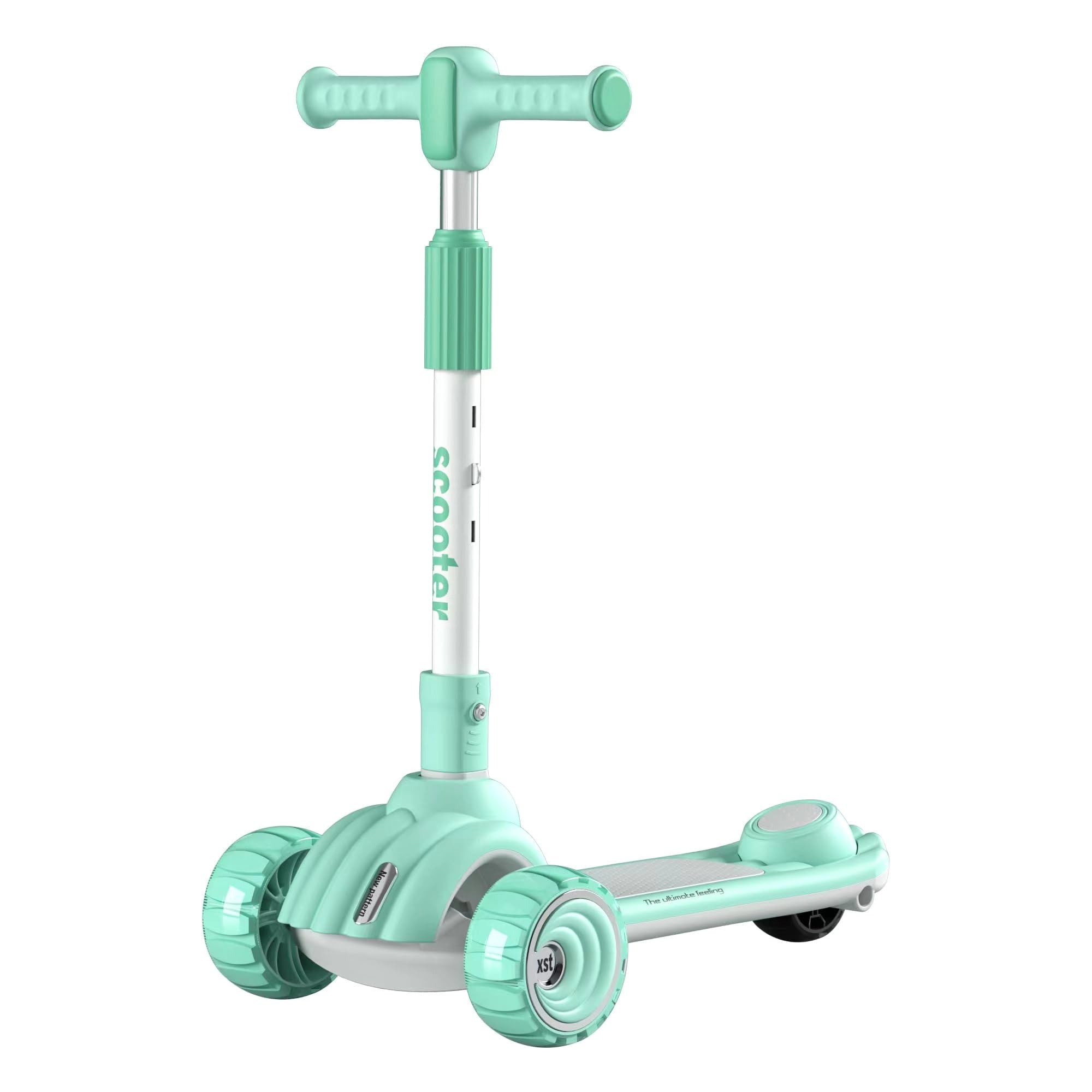 Factory Price Jordan Portable Scooter for Kids ages 3+ Years, LED Flashing Lights, Music, Adjustable Height, Holds Upto 50Kg