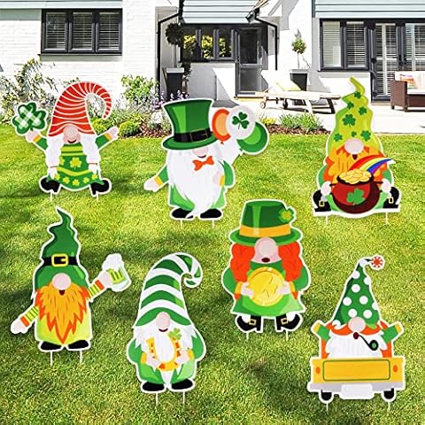 St. Patrick's Day Yard Sign Outdoor Lawn Decorations Cover