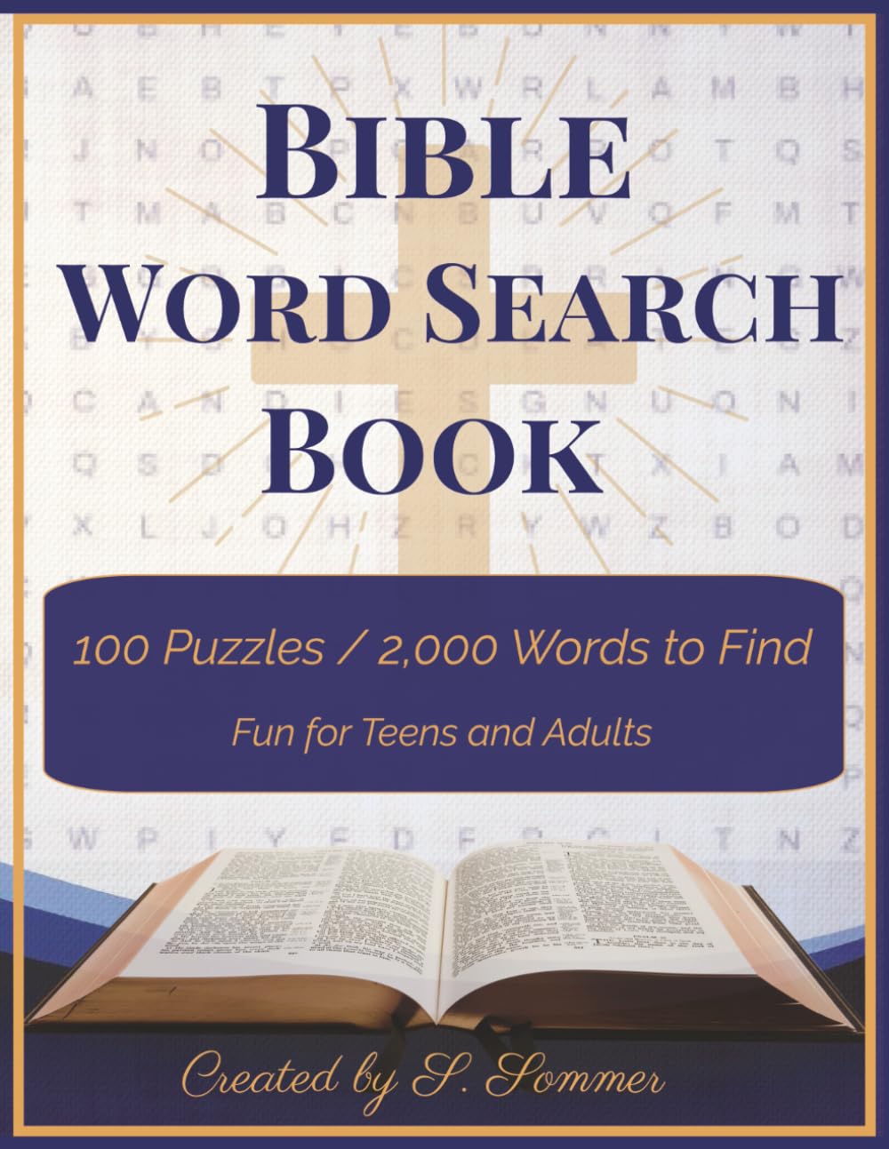 Bible Word Search: 100 Puzzles of Fun and Faith