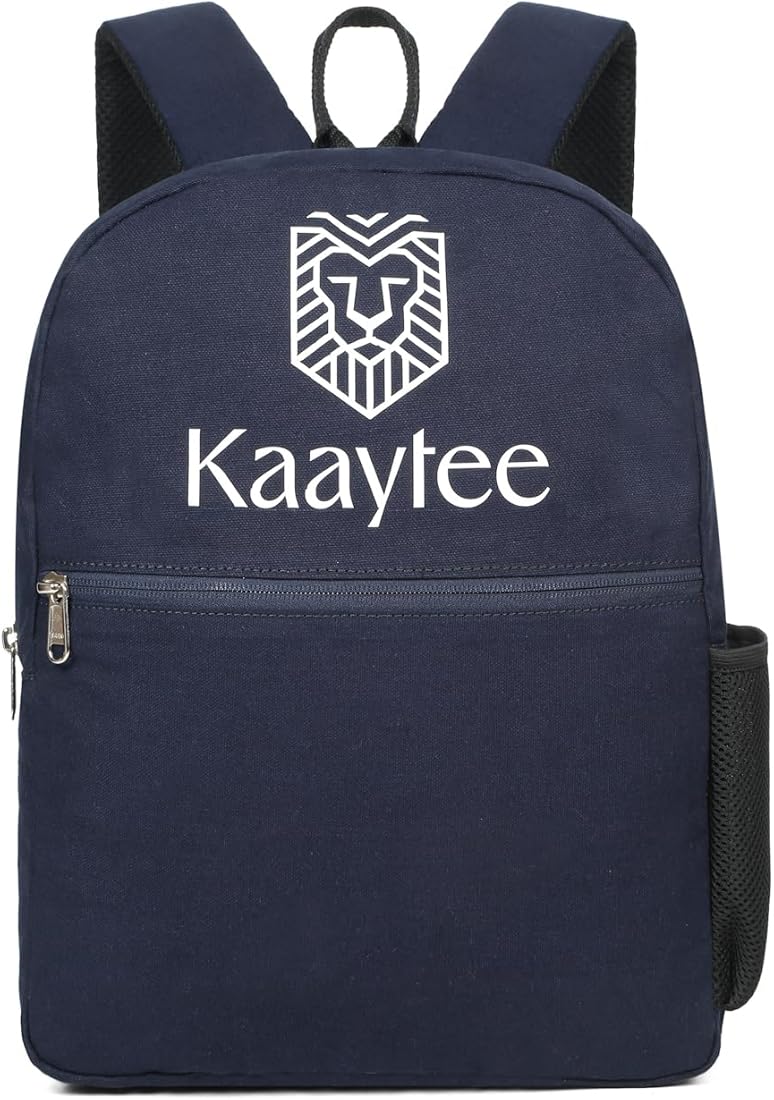 Kaaytee Sparta Canvas Backpack Unisex Multipurpose Backpack | Canvas Material | Zippered Compartments with Pocket