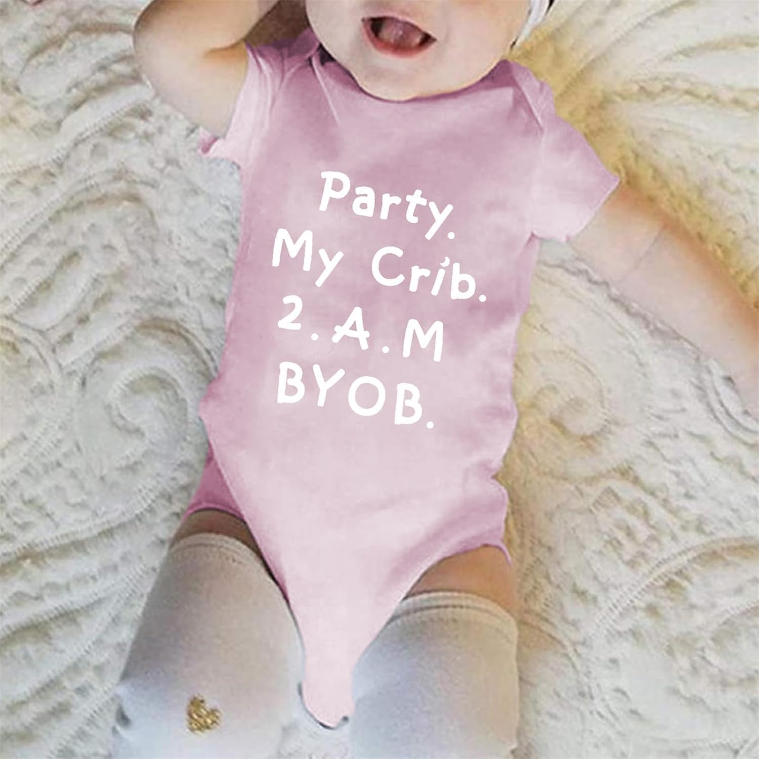 Funny Baby Bodysuit,Cotton Unisex Newborn Clothes Cute infant Rompers &Baby Gift Idea Humor Jumpsuits Essentials