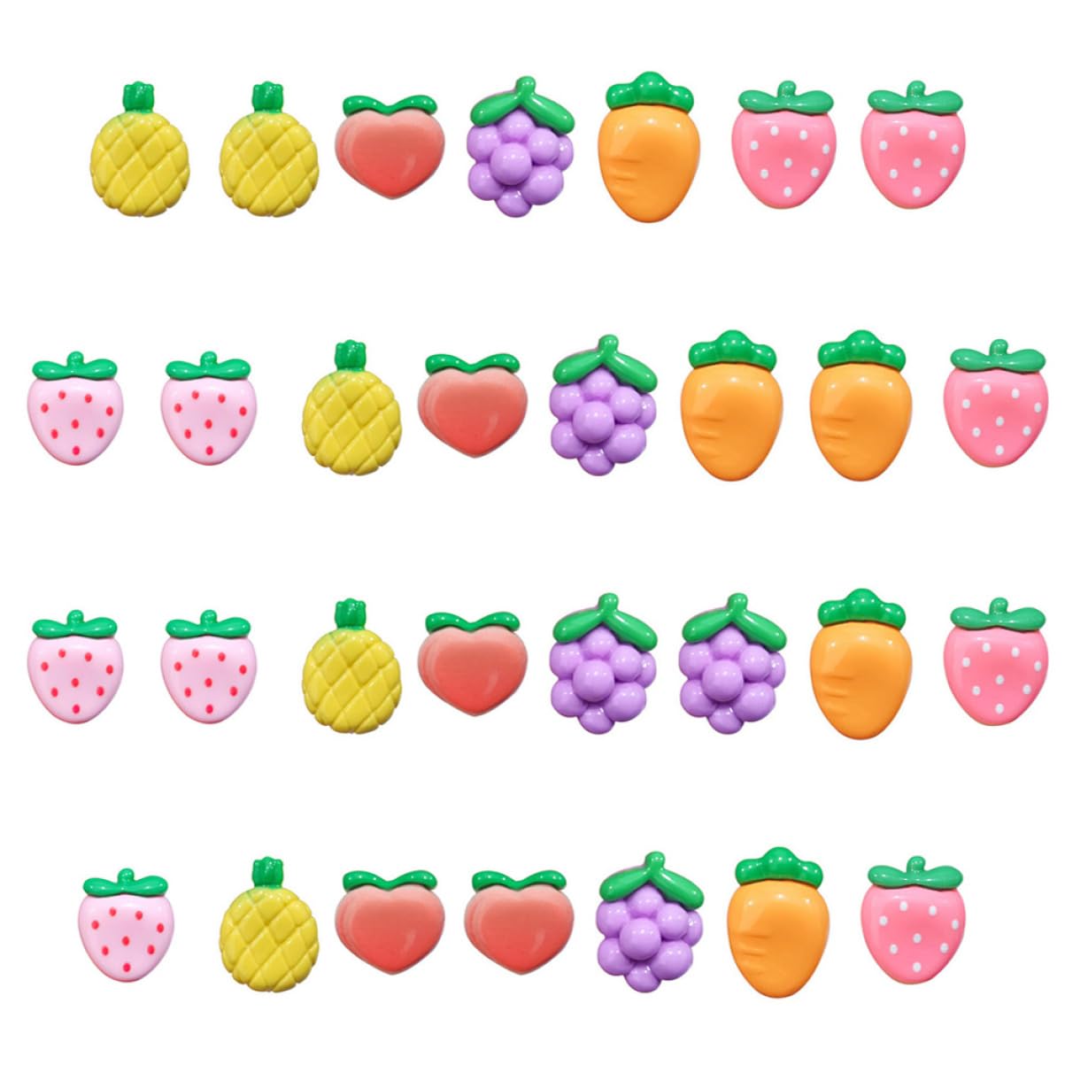 jojofuny 4 Sätze Obst Pin Bunte Karten Reißnägel Pinnnadeln Karten Reißnägel Pinnnadeln Für Karten Pinnnadeln Für Pinnwände Pinnwände Pinnwände Pinnwände Aluminiumlegierung 30 Stück * 4