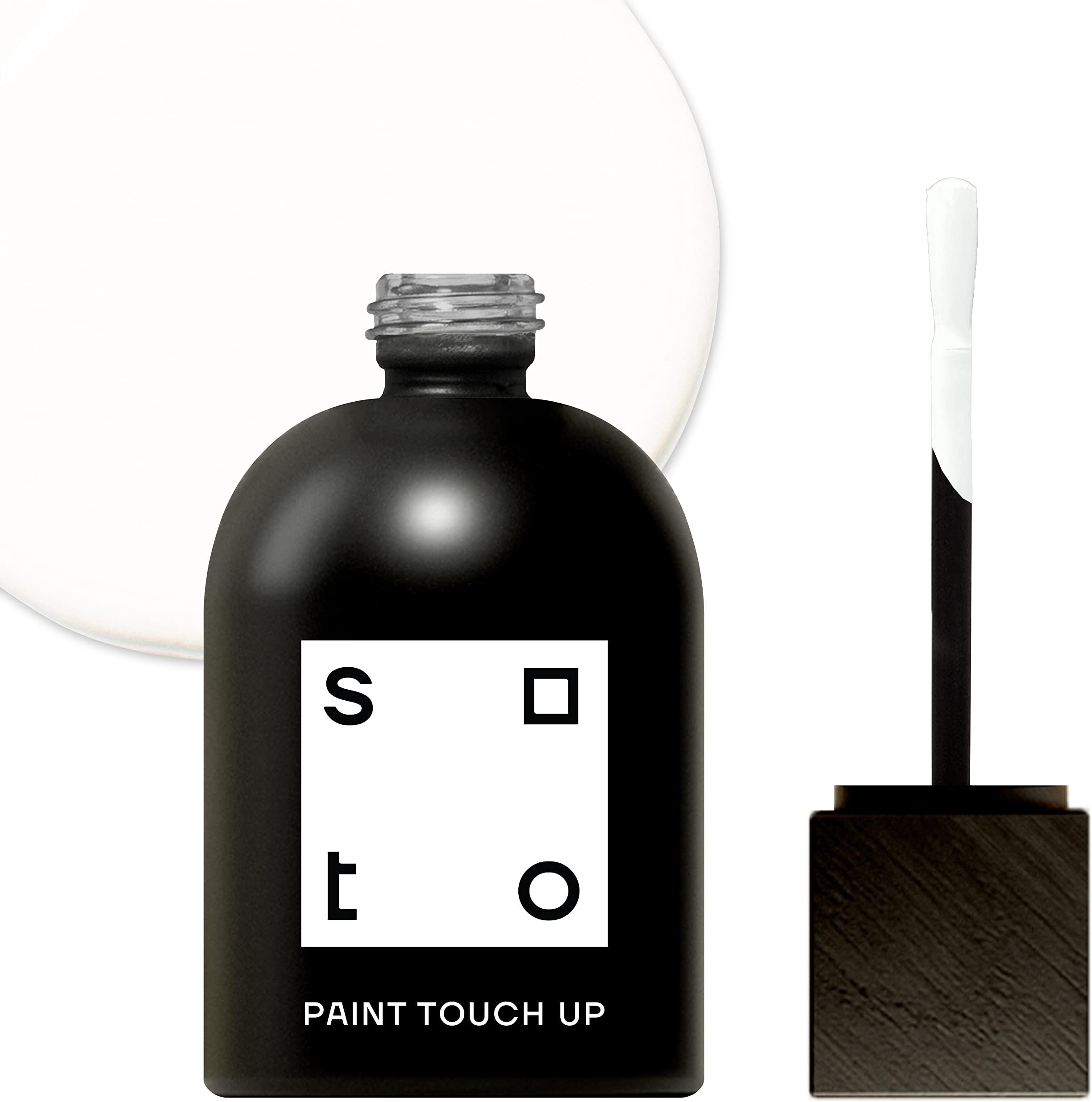 soto White Paint Touch Up, Appliance + Porcelain, High-Gloss Finish (No. 02 Oxman White) - 1.5 Ounces/45 Milliliters of Enamel + Bathtub Repair for Tub, Tile, Appliances, Interior/Exterior