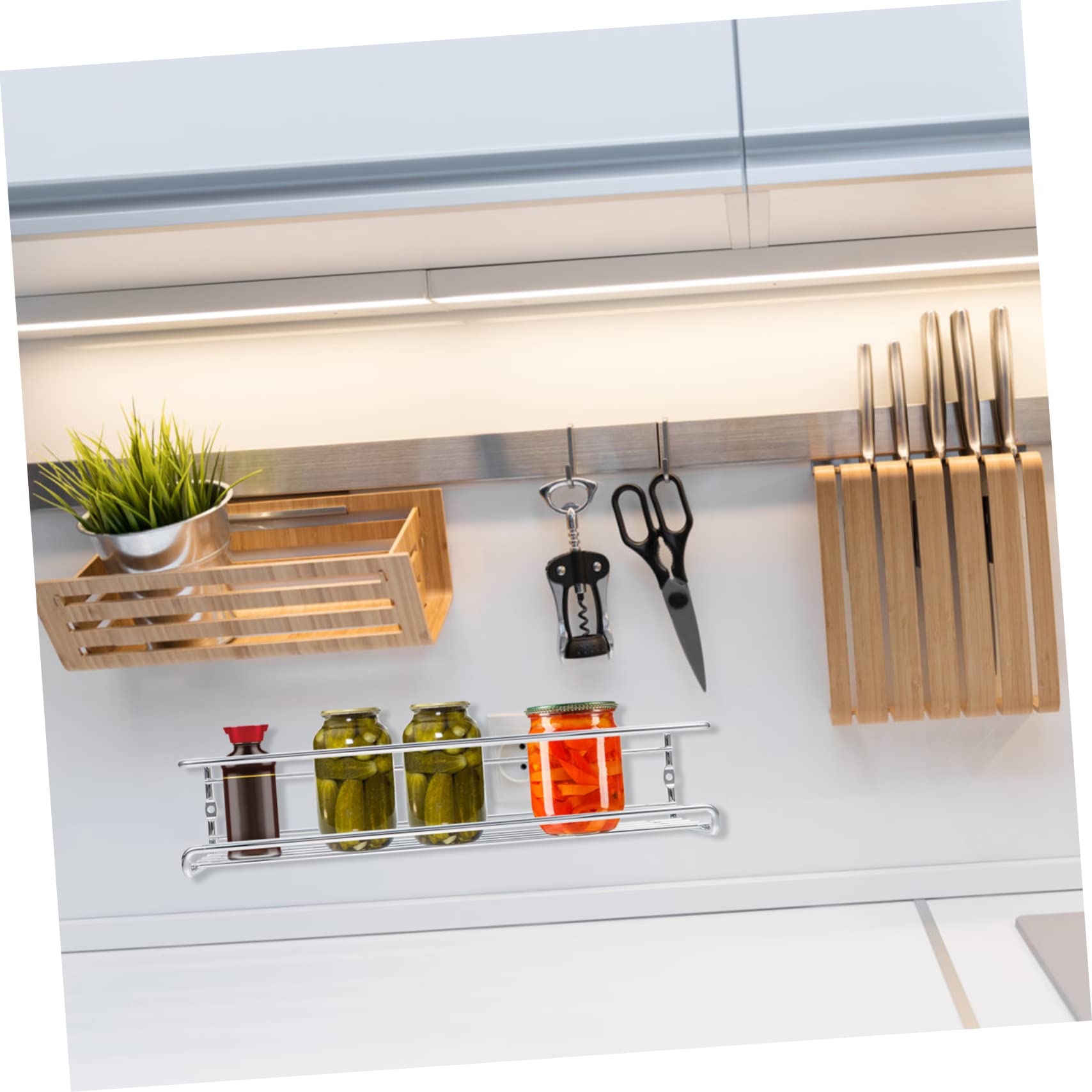 STOBAZA Étagère à épices Rotative En Usine, Support à Condiments, Entretien Facile, Rangement De Chambre à Coucher