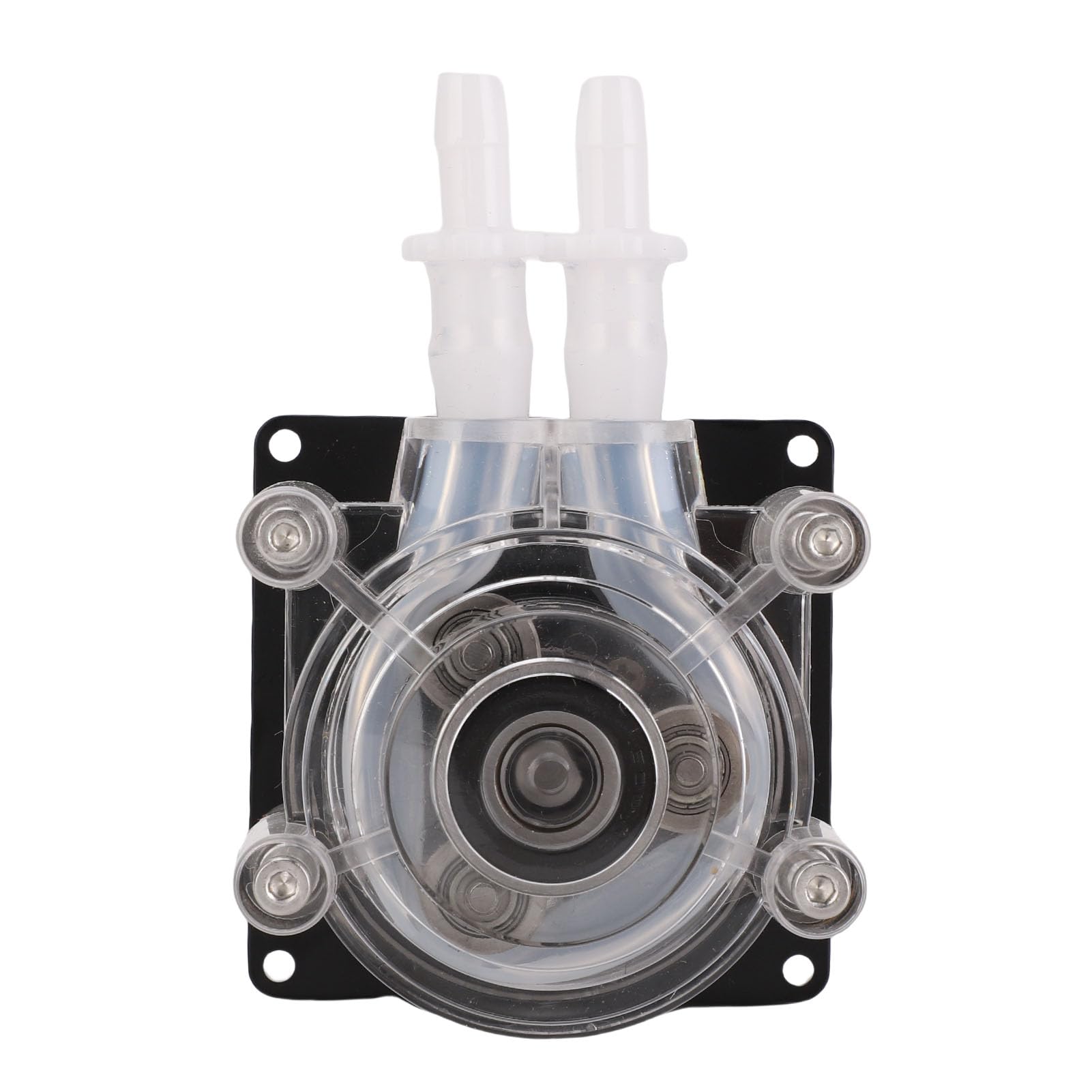 Peristaltische Pumpe Einstellbare Durchflussrate -Aquarium -Dosierpumpe für Aquariumlaboranalyse (EU-Stecker)