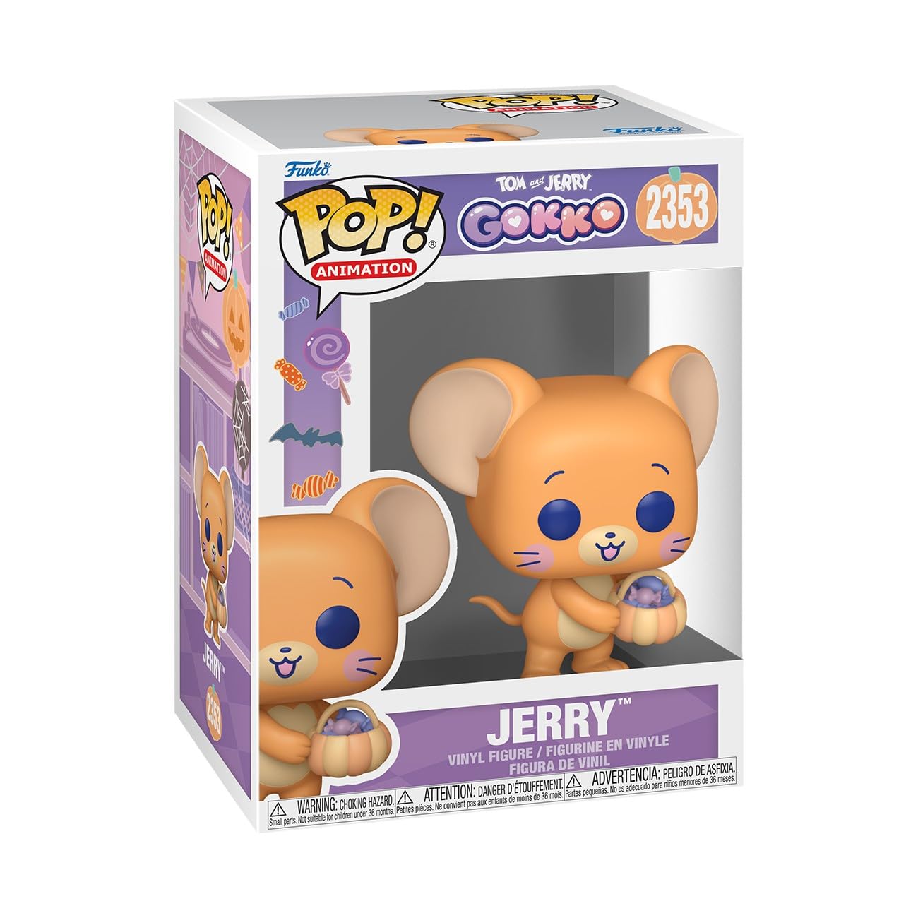 Funko POP! Animation: Tom & Jerry Gokko - Jerry - Collectable Vinyl Figure - Gift Idea - Official Merchandise - Toys For Kids & Adults - Model Figure for Collectors and Display