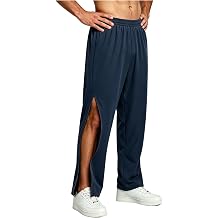 Tear Away Pants for Men Side Full Open Sweatpants