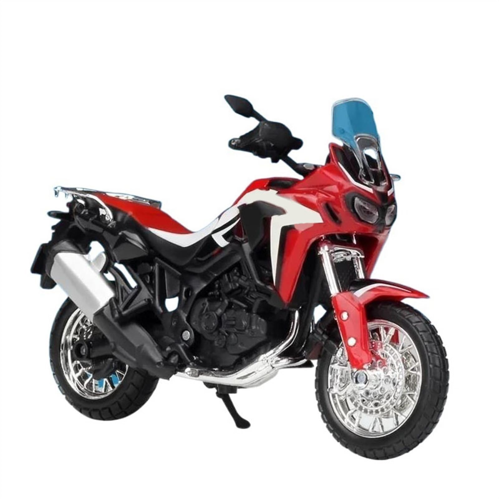 Modello di Giocattolo per Honda Africa Twin DCT 1/18 Lega di Simulazione Modello Moto Giocattolo Auto Raccogli Regali
