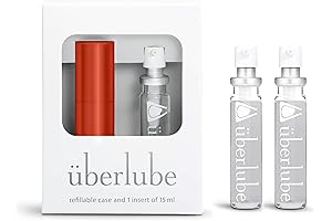 ÜBERLUBE Travel Size Lube Kit: 15ml Sedona Kit + Two 15ml Refills (45ml Total)