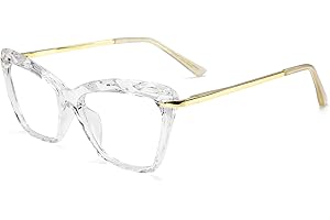 FEISEDY Clear Cat Eye Frames: Accentuate Your Feminine Charm