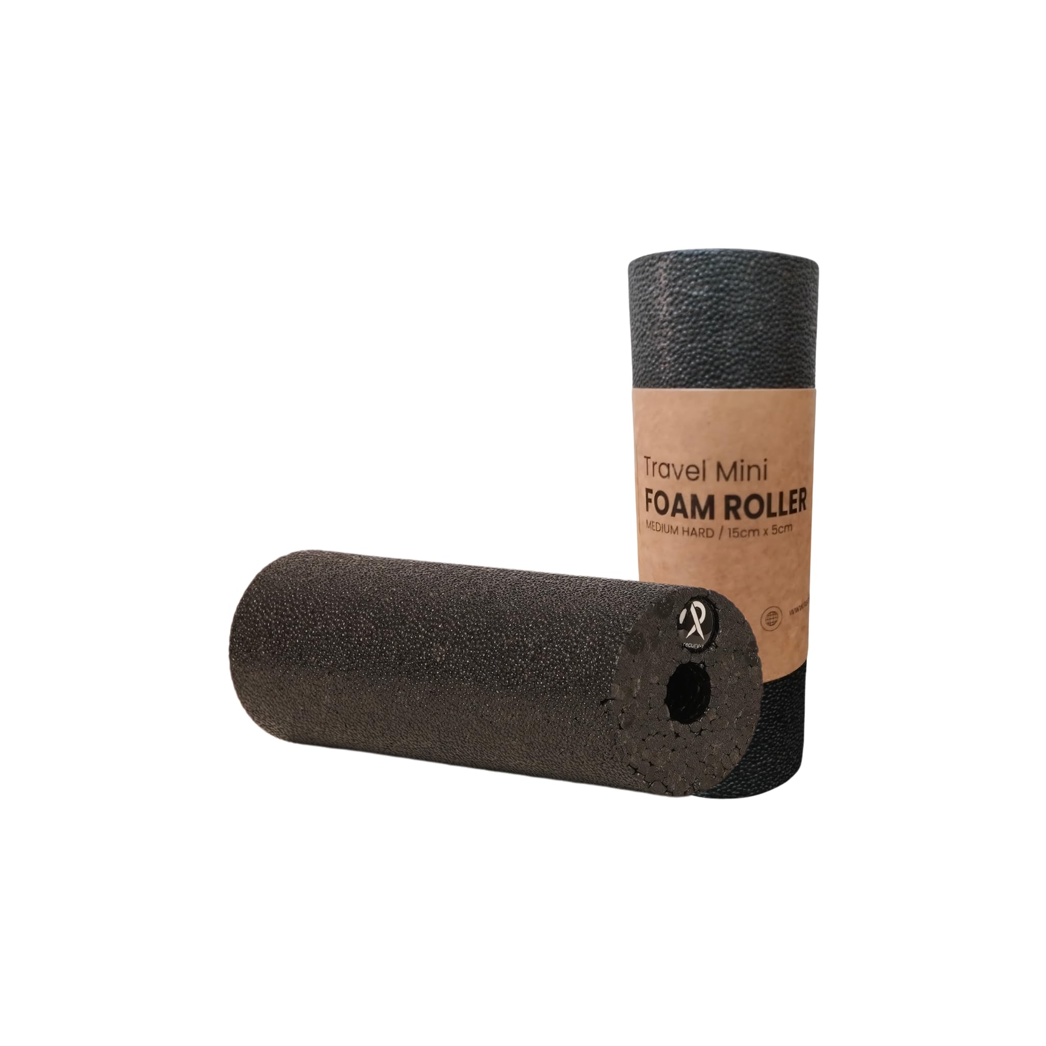 Travel Mini Foam Roller - Compact Muscle Recovery & Pain Relief Tool for On-the-Go Use