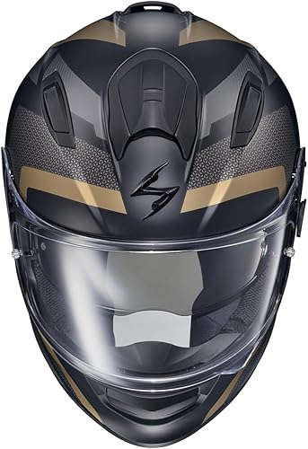 Miniatura 3 de ScorpionEXO Ryzer - Casco integral para motocicleta con visera compatible con Pinlock, bolsillos integrados para altavoces, aprobado por DOT y ECE,