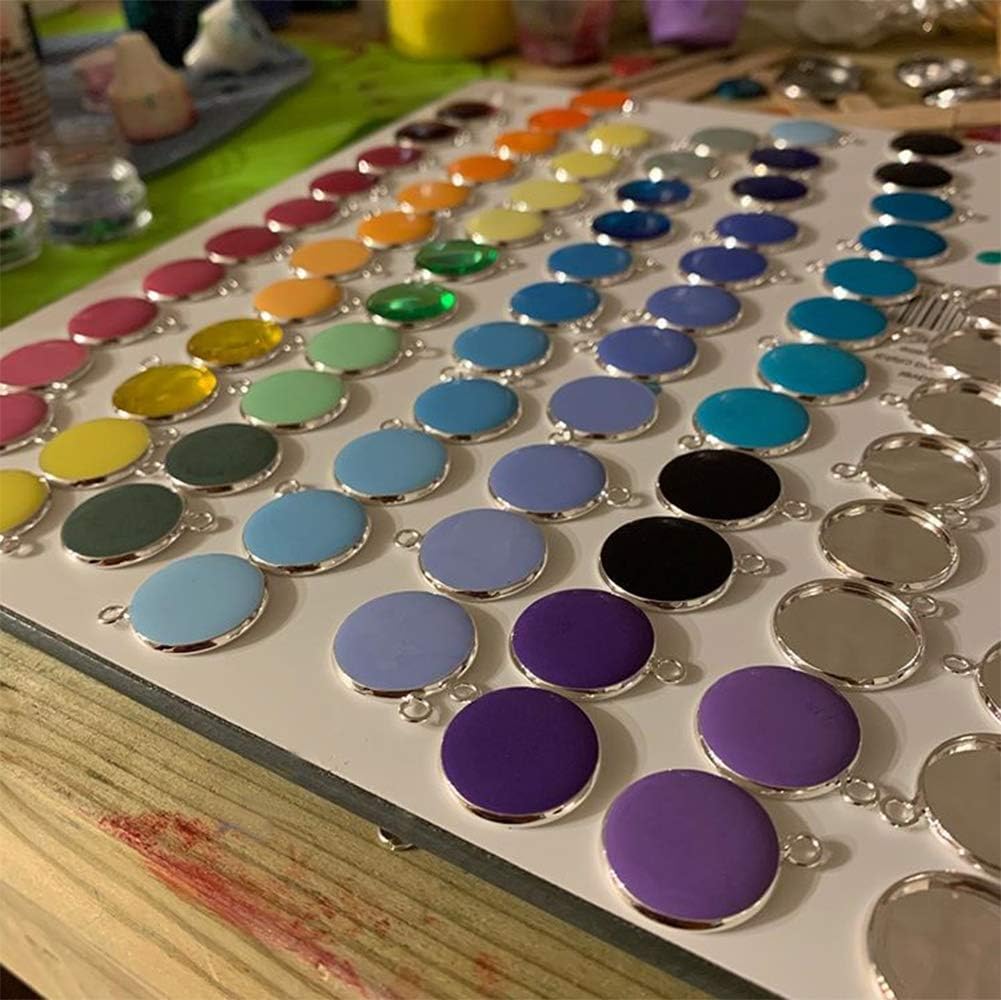 20pcs Tray Pendant for Jewelry Making Kits Stainless Steel Round Bezel 25x25mm - Image 9