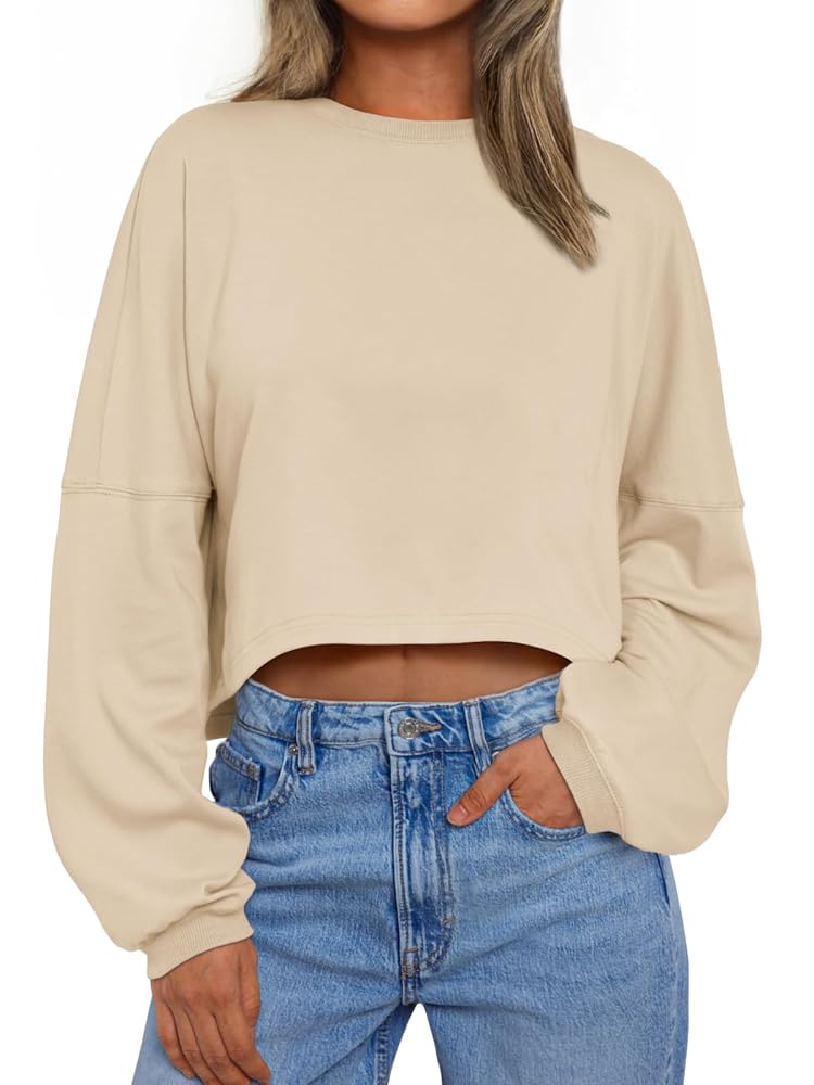 トップス Lifes Cropped Sweat Pullover 719QfreLO-L._UY1000_.jpg