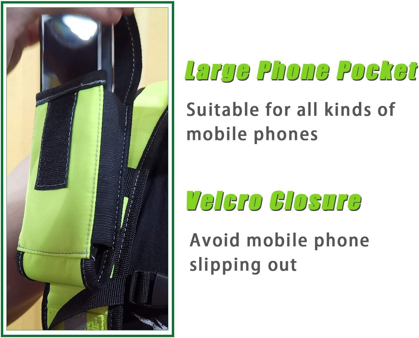 Dr.TOUGH Tool Belt Suspenders for Men Carpenter Tool Belt with Suspenders Padded Tool Belt Suspenders With Magnet Pocket (Fluorescent Green) thumbnail