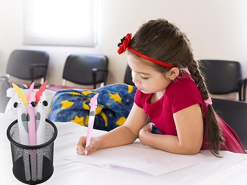 Miniatura 7 de Cooapen Bolígrafo de dibujos animados de animales de 0.020 in, tinta azul, agarre suave, lindos bolígrafos de loro para mujeres, niños, niñas,