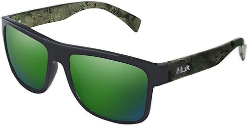 HUK, Polarized Lens Eyewear With Performance Frames, Fishing, Sports & Outdoors Sunglasses