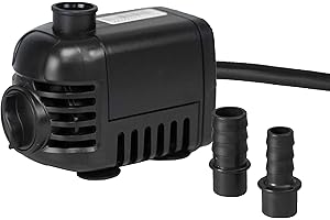 TotalPond 140 GPH Fountain Pump - Outdoor Water Pump for Ponds, Fountains, and Water Features