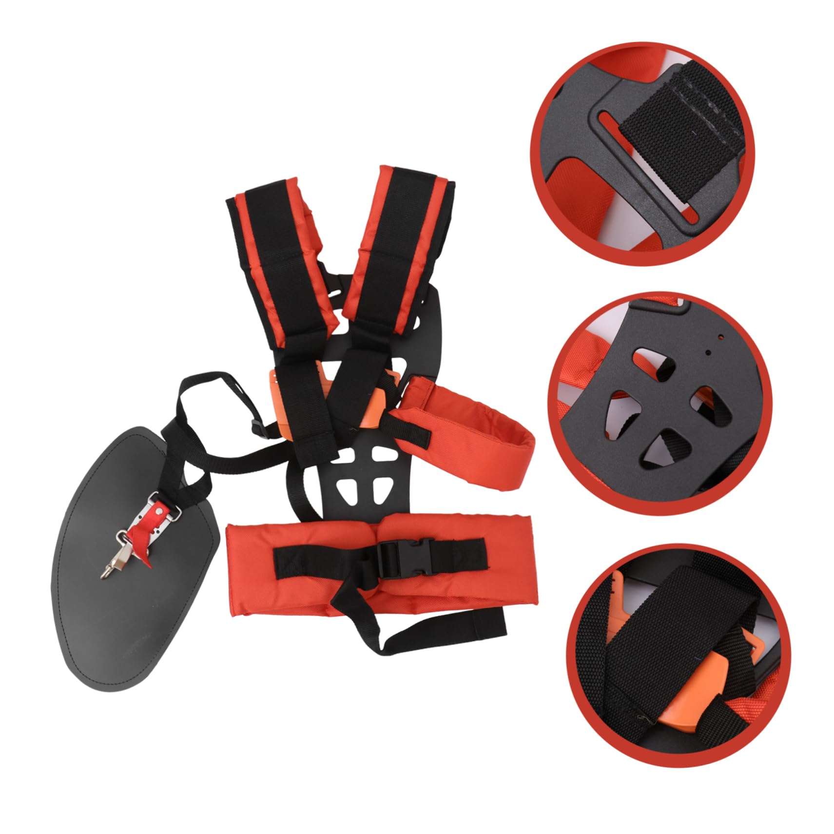 BESPORTBLE De Hombro w Ajustable para Cortacésped y Desbrozadora Cómodo y Ahorrador De Mano De